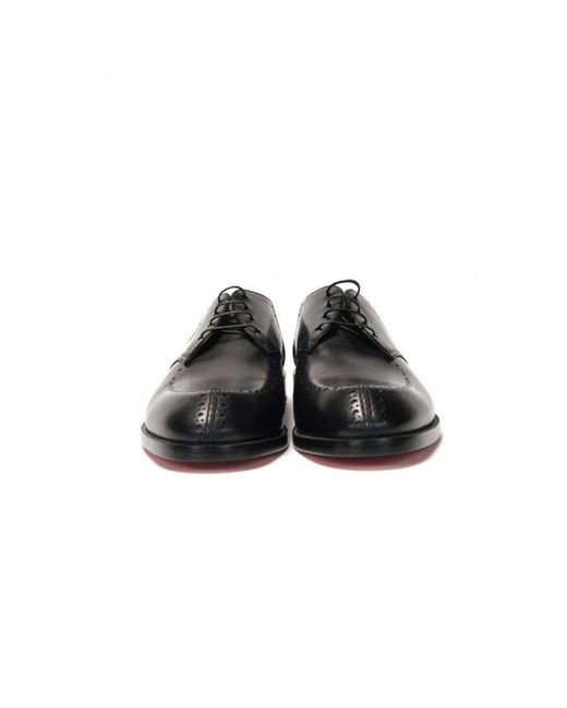 Christian Louboutin Black A Mon Homme Flat Calf Shoes Leather for men