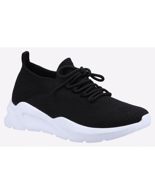 Divaz Black Daisy Shoe
