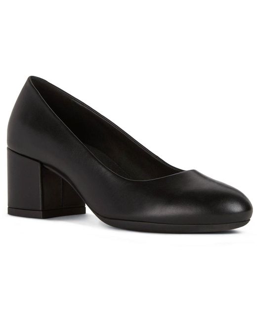 Geox Black D Eleana A Court Shoes