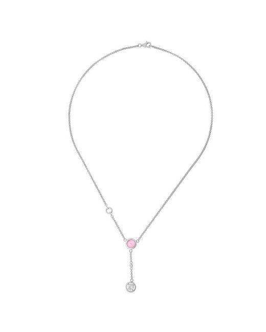 Orphelia Metallic 925 Sterling Necklace