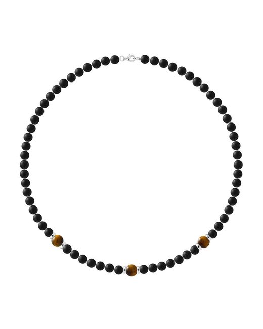 Rodney & Rolf Black Necklace Sterling 925 Belfast