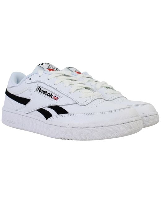 Reebok White Club C Revenge Mu Trainers for men