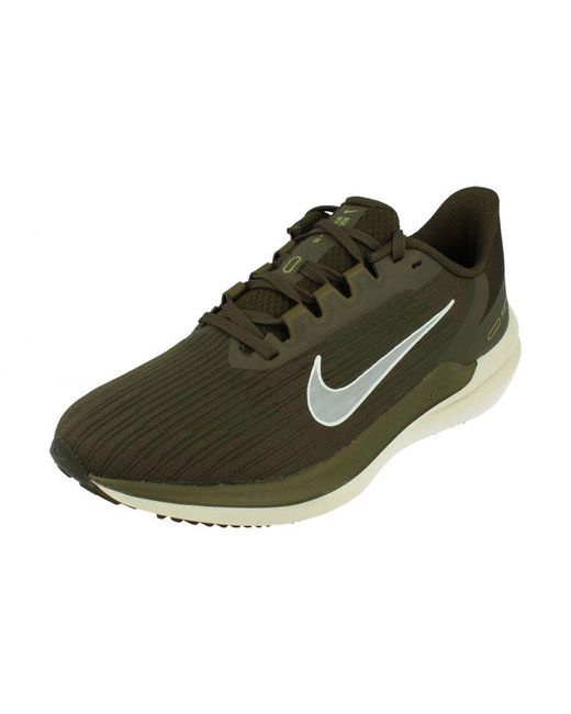 Nike Green Air Winflo 9 Trainers for men