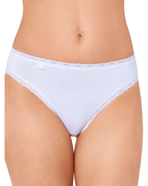 Sloggi Blue 24/7 Cotton Lace Tai Briefs