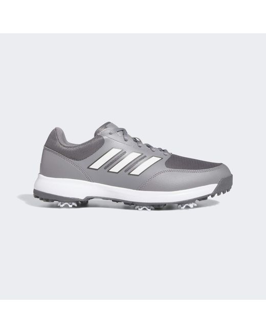 Adidas Originals Gray Tech Response 3.0 Golf Shoes for men