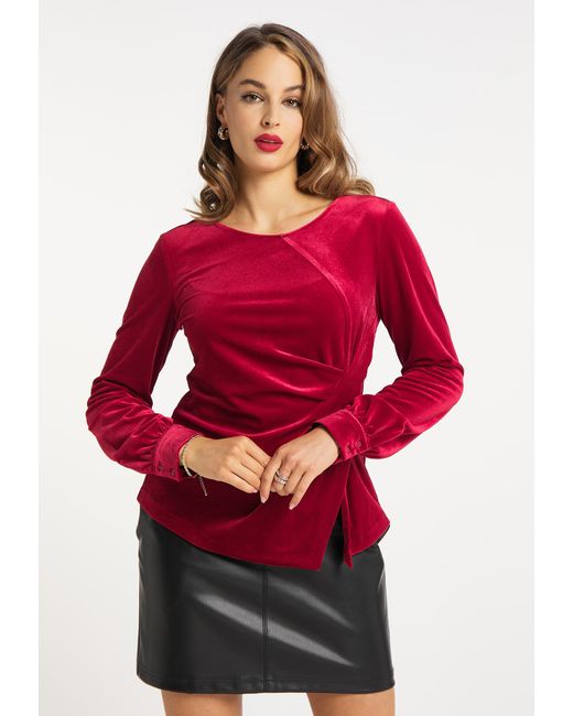 faina Blouse Caneva in het Red