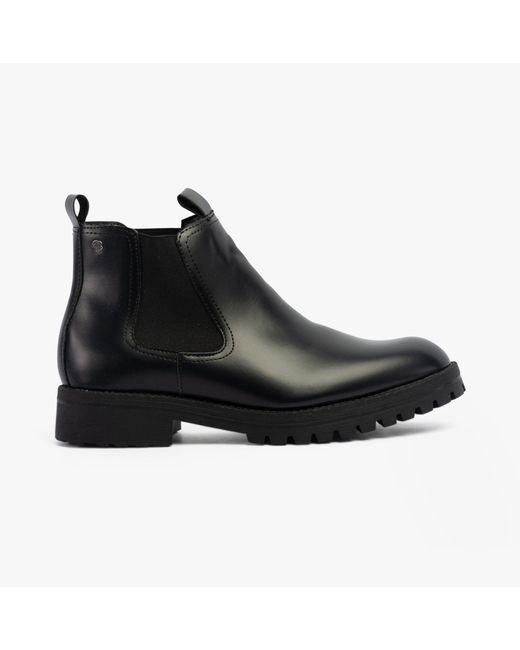 Jack & Jones Black Camden Chelsea Boots Anthracite for men