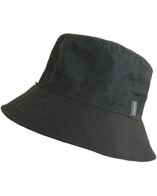 Craghoppers Black Expert Kiwi Bucket Hat (Carbon)