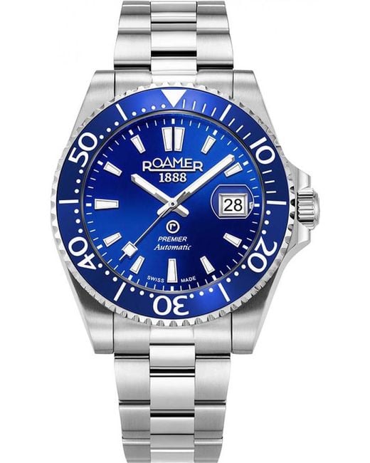 Roamer Blue 986983-41-45-21 Premier Watch for men