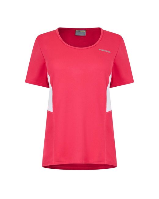 Head Technisch T-Shirt in het Pink