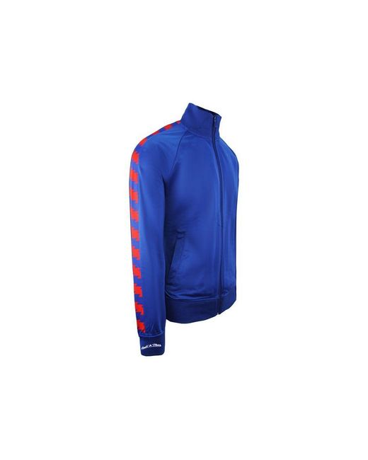 Mitchell & Ness Blue Detroit Pistons Track Jacket for men