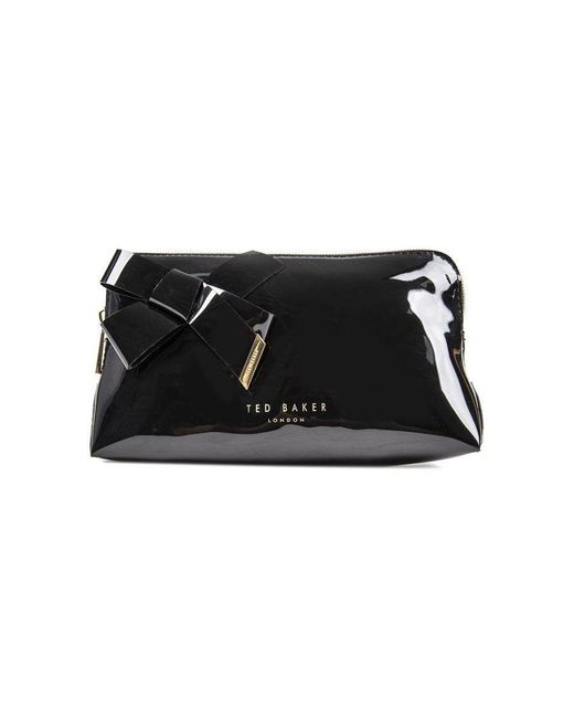 Ted Baker Black Knot Bow Cosmetic Bag