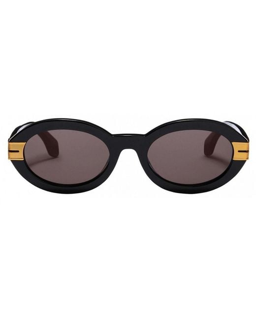 Palm Angels Brown Accessories Miracle Cat Eye Sunglasses for men