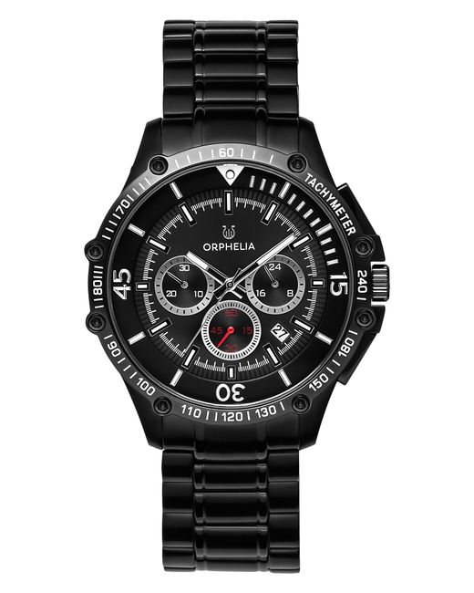 Orphelia Black Frenetic Watch Or82813 Stainless Steel for men