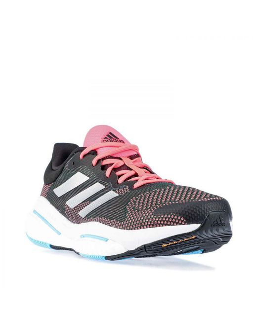 Adidas Blue Solarglide 5 Running Shoes for men