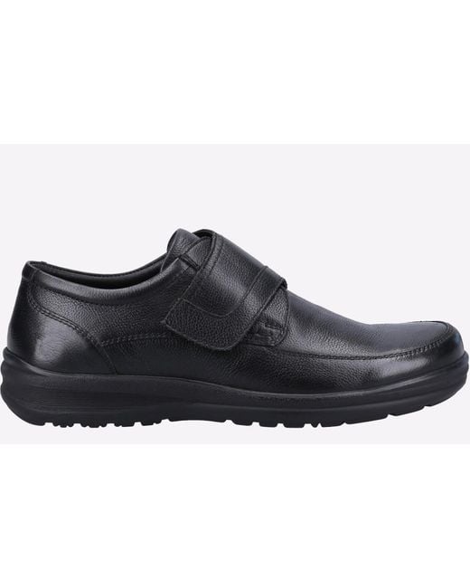 Fleet Foster Black Polypay Leather for men