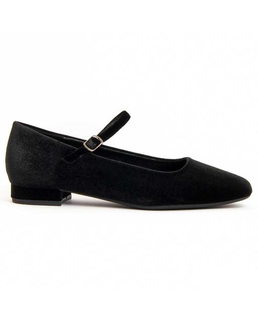 Montevita Black Ballet Flats Balera3