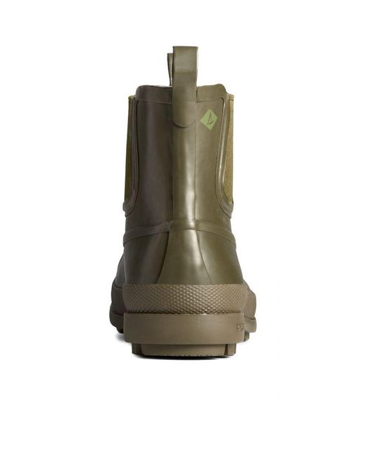 Sperry Top-Sider Green Cold Bay Chelsea Boots for men