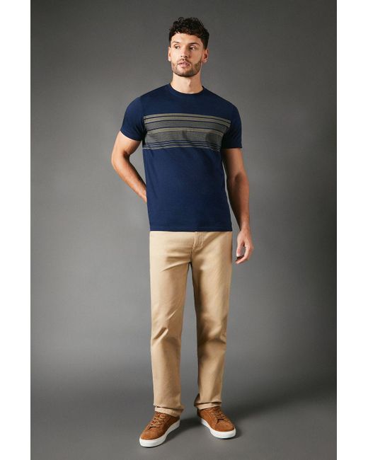 MAINE Gray Stretch Twill Straight Leg Jean for men