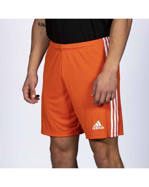 Adidas Adidas Sport Squad 21 Oranje Short in het Orange voor heren