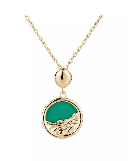 The Jewellery Stockroom Metallic Plated Pearl Pendant