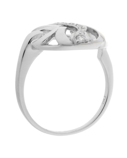 Orphelia Metallic 925 Sterling Ring
