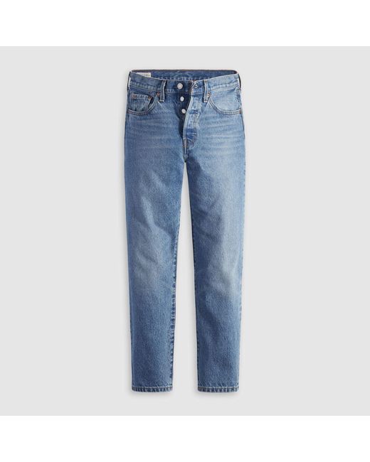 Levi's Blue Levi's 501 Crop Jeans