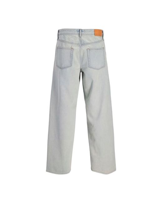 Jack & Jones Gray And 354 Straight Leg Jeans Denim) for men