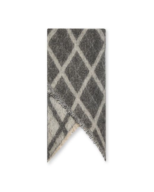 James Lakeland Gray Diamond Scarf