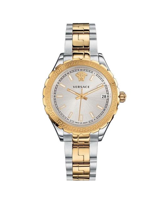 Versace Metallic V12030015 Hellenyium Quartz Dial Ladies Watch