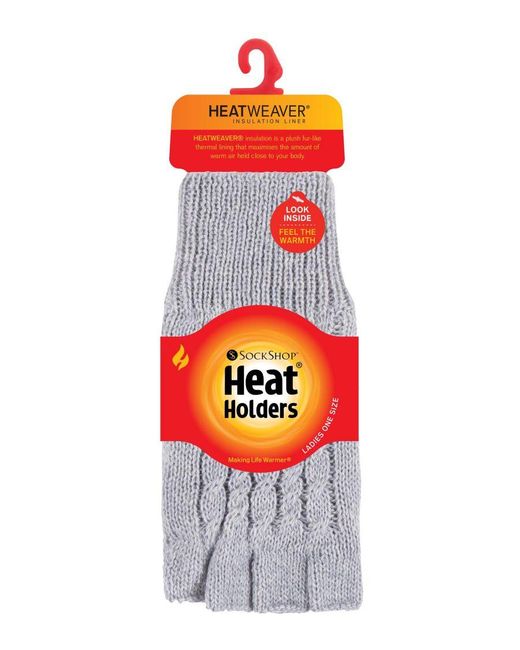Heat Holders Gray Heat Holders Womens