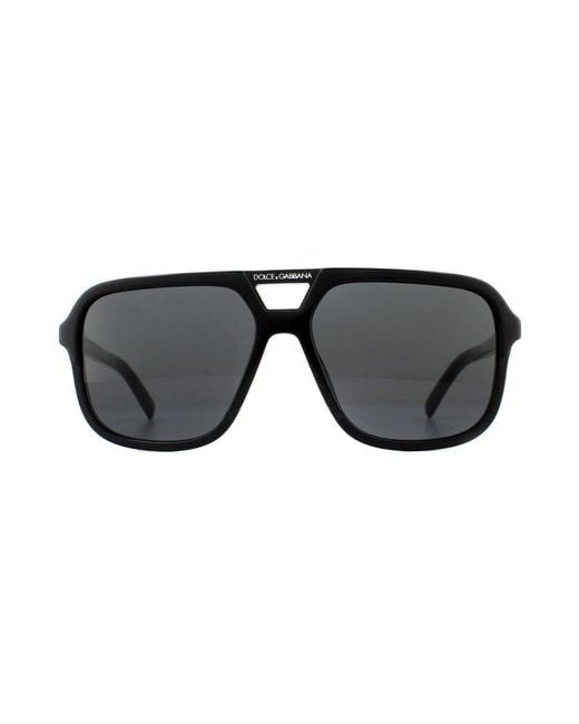 Dolce & Gabbana Black Sunglasses Dg4354 501/87 Gradient for men