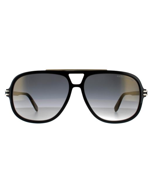 Marc Jacobs Black Aviator Gradient Mirror 90041091 for men