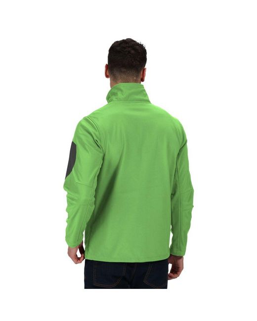 Regatta Green Standout Arcola 3 Layer Waterproof And Breathable Softshell Jacket for men