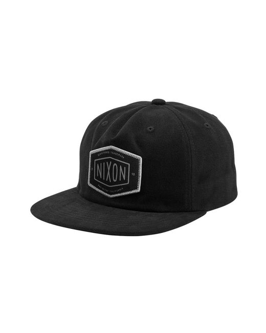 Nixon Anderson Strapback Black