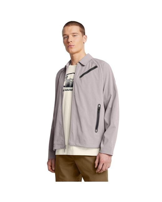 Under Armour Gray Vent Bomber Jacket for men