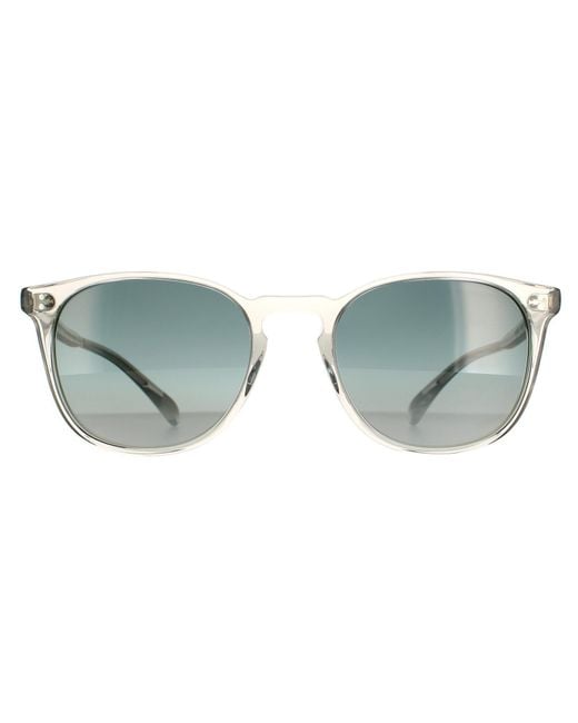 Oliver Peoples Gray Round Diamond Steal Gradient Ov5298Su Finley Esq