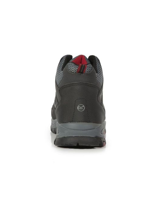 Regatta Black Mudstone Safety Boots (Ash/Rio) for men