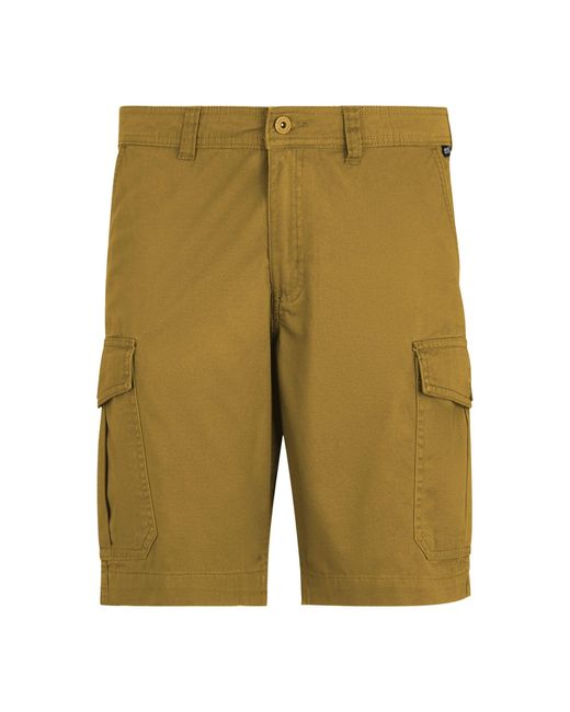 Regatta Green Ruwan Casual Shorts (Wood) Cotton for men