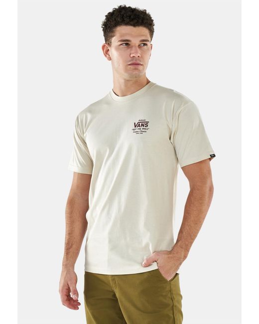 Vans White Mn Holder St Classic T Shirt Jersey for men