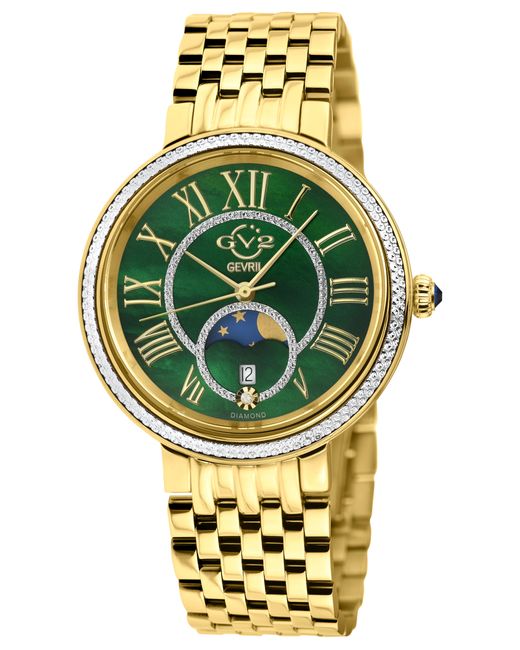 Gv2 Metallic Genoa Ss Ip Case, Mop Dial, Ipyg Stainless Steel Bracelet