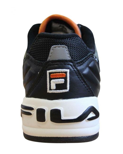 Fila Black Dstr97 Trainers Leather (Archived) for men