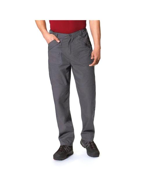 Regatta Gray New Action Trouser (Regular) Pants (Dark) for men