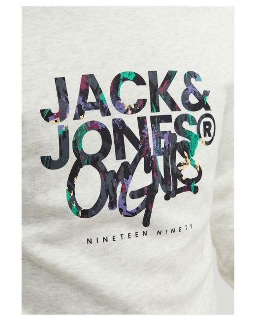 Jack & Jones Sweatshirt in het Gray voor heren