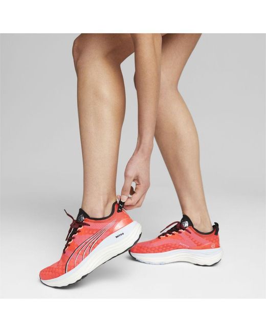 PUMA Red Foreverrun Nitro Running Shoes