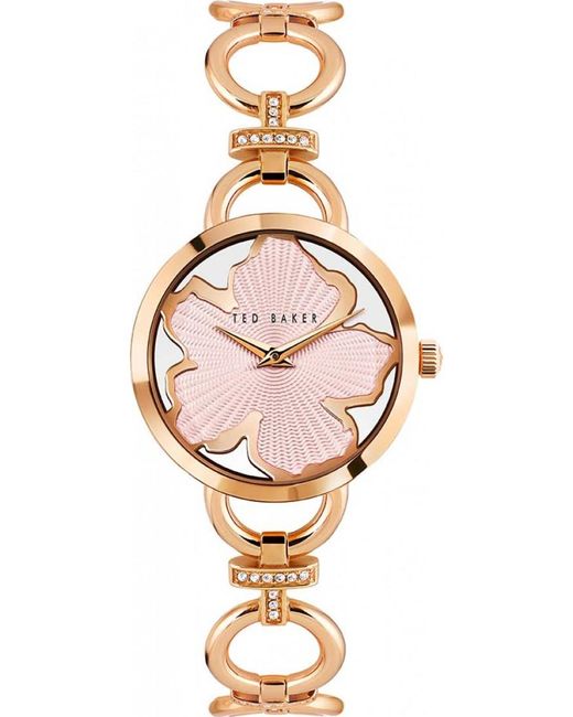 Ted Baker Pink Bkplis301 Ladies Lilabel Watch