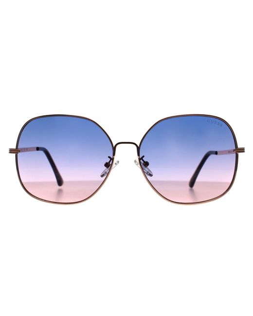 Guess Blue Butterfly Rose Gradient Gf0385 Metal