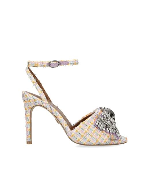 Kurt Geiger White Kensington Bow Sandal Sandals