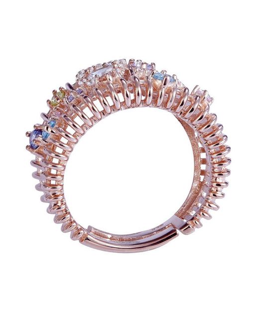 Orphelia Pink 925 Sterling Ring