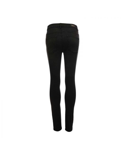 ONLY Black S Mila-iris High Waist Skinny Jeans